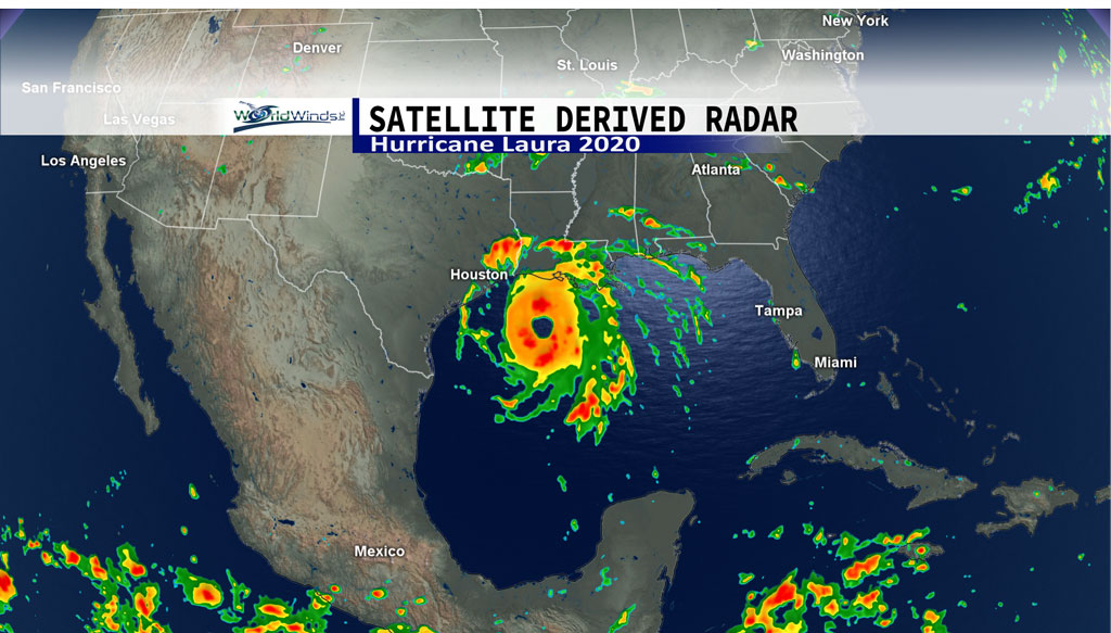 Satellite Derived Radar Reflectivity